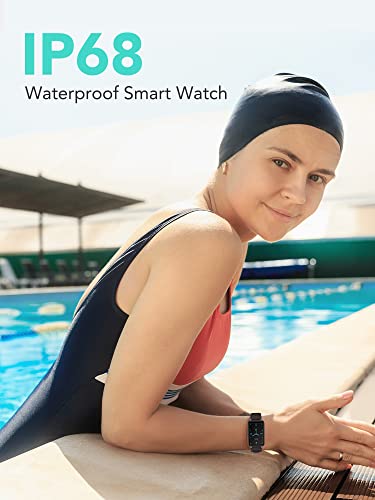 Skg Smart Watch, Fitness Tracker Smartwatch For Android/Ios, 1.57" Full Touch Screen With Heart Rate Blood Oxygen Sleep Monitor, Pedometer, Ip68 Waterproof Swimming Smart Watches For Women/Man, V3 #TOP4