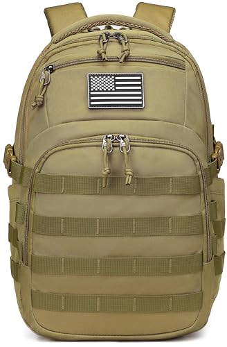 Image of Wotony Military tactical backpack, backpack for men black small tactical assault bag