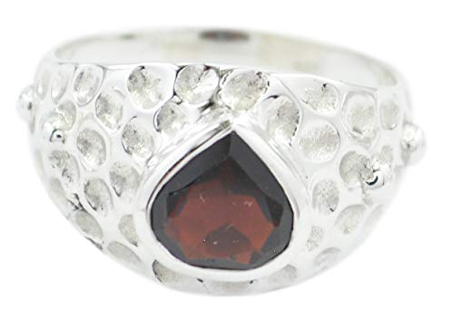 Bague en argent RIYO Inde rouge naturel pour sublimer vos tenues