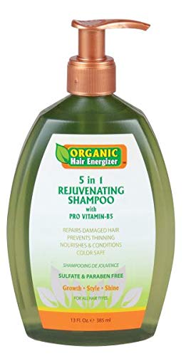 Organic Hair Energizer Growth Shamp (Pack of 6)