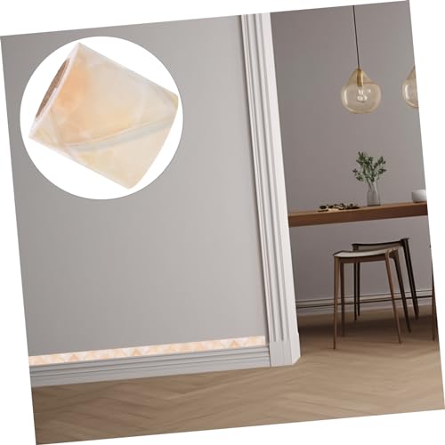 WHAMVOX Autoadesivo Rodapé Fita De Calafetagem De Mármore Papel De Parede De Mármore Descascar E Col