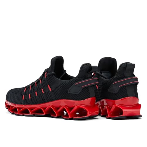 Image of Mens Running Shoes Mesh Breathable Trail Runners Fashion Sport Blade Walking Tennis Sneakers