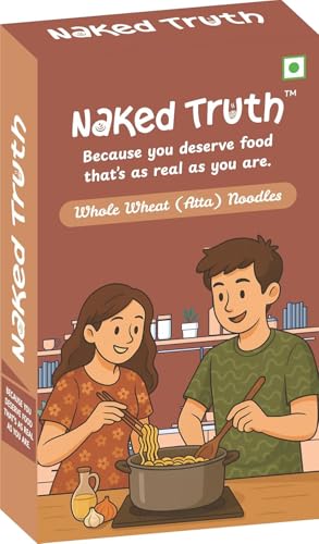 Image of Naked Truth Multi Millet, Jowar & Whole Wheat Veg Hakka Noodles Combo (3 x 215g) | Non-Fried | No Maida Healthy Hakka Noodles