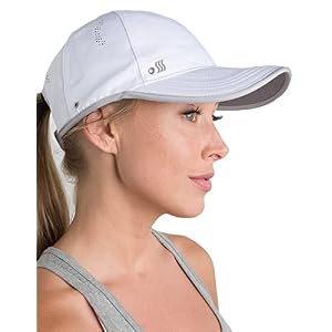 Featherlight Sports Hat. Lightweight, Quick Drying. Running, Tennis & Golf Cap for Women & Girls