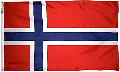 Norway - 5' x 8' Nylon World Flag