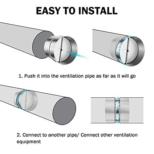 10 Inch Draft Blocker Backdraft Damper Duct Draft