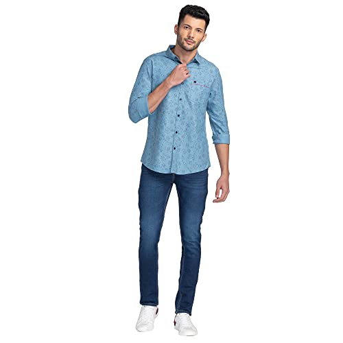 Image of Spykar Men's Rover Regular Fit Mid-Rise Jeans