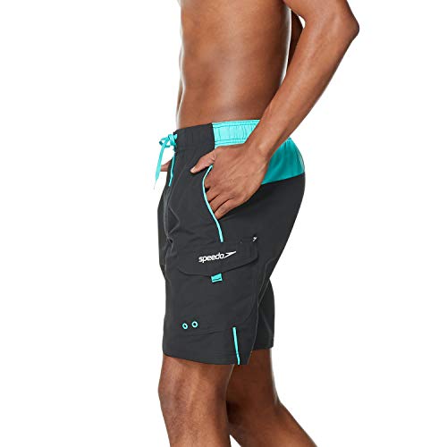 Image of Speedo Men's Marina Sport Volley, Knee Length Swim Trunk