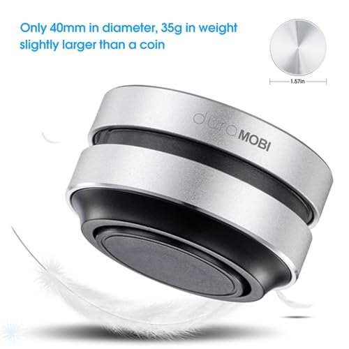 Docooler Speaker Bone Conduction Portable Speaker,Built-in Microphone,FM Radio, 2pcs Silver, Silver 2pcs - Image 3