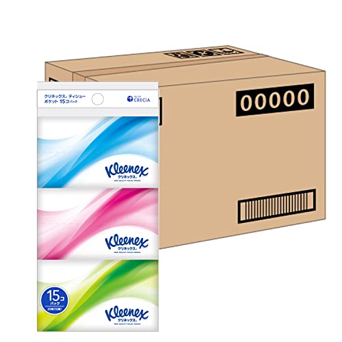 ポケットティッシュ 20枚(10組) 300個 クリネックス (ケース品)の商品画像（Amazon）