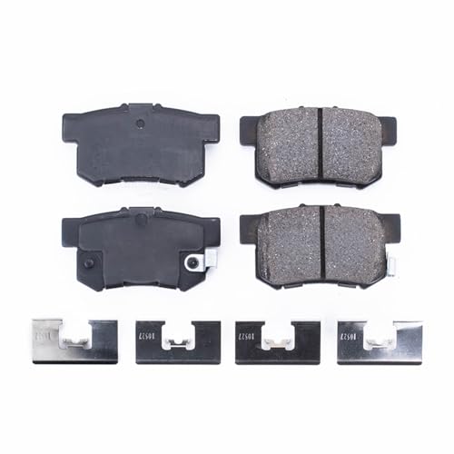 Image of PowerStop Rear Brake Pads for Acura CL 2001-03 |Legend 1991-95 |RDX 2007-12 |RL 1996-04 |TL 1999-08 |CR-V 2002-04 - Z17 Ceramic Brake Pads with Installation Hardware, 17-536