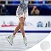 Jorzer .2Pcs Ankle Gel Pads, 2.5 Inch Round Clear Ankle Protector, Soft Lightweight Ice Skate Guards for Ice Skating Riding Ski Sporting_Goods.