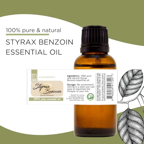 Styrax Benzoin – 8 fl oz (237 ml) Aceite Esencial Puro miniatura 5
