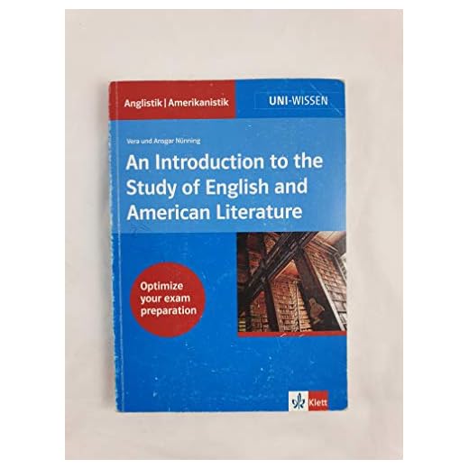 An Introduction to the Study of English and American Literature