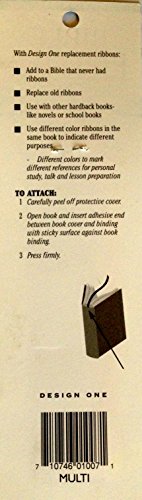 Design One Scripture Ribbons - Provides Bookmark/Quick Reference Tool (Multi) #TOP1