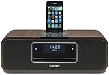  Roberts Sound100 Système Audio numérique CD/Dab/FM avec Station d\'accueil pour iPod/iPhone Noyer
