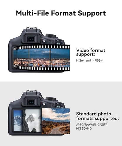 USB C SD Card Reader for iPhone 15 16/iPad/MacBook/Mac, xdgeLoad USB-C Type C SD Reader Supports SD and MicroSD Memory Card Adapter, Trail Camera Viewer Plug and Play - 2 Slots - Image 7