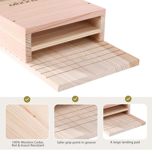 Bat House Bat Box Double Chamber Outdoor House - 15.59 w/ Code + 40% Off Code VGUNNKV4 - image 7