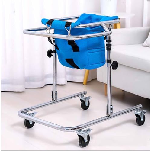Rehabilitation Rollator Walkers Disabled,4 Walker with Wheels and seat Disabled Auxiliary,Foldable hemi Walker Equipment Rehabilitation Training Walking Aid,for Toddlers Teens with Special Needs