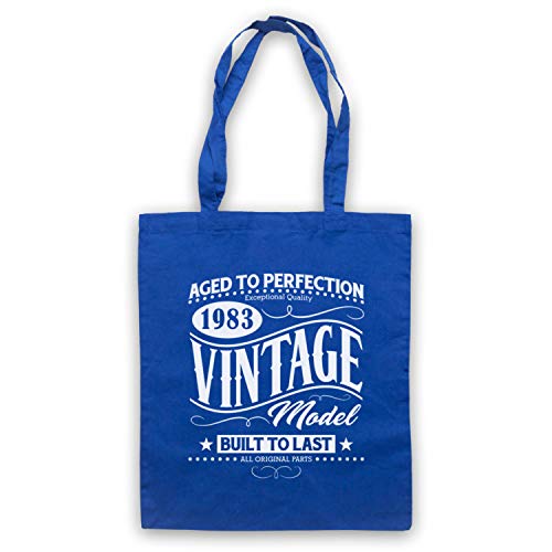 Sac d'emballage 1983 Vintage en tissu résistant pour cadeaux
