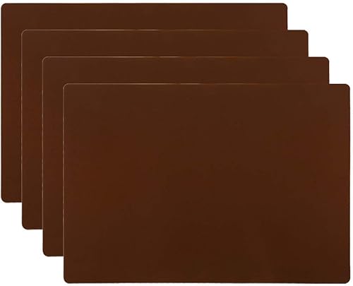 Miniatura 1 de HomeDo - Manteles individuales de silicón para niños, impermeables, antideslizantes, resistentes al calor, gruesos, ideales como aislamiento para