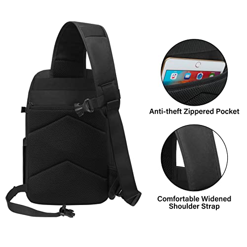 Bolsa Sling para Cámara MOSISO Negra miniatura 5