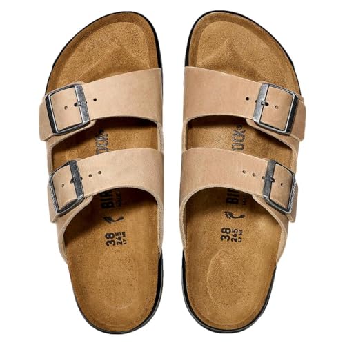 Birkenstock Women's Arizona Crosstown Sandal, Tobacco Brown (1025723, US Footwear Size System, Adult, Women, Numeric, Medium, 7)3