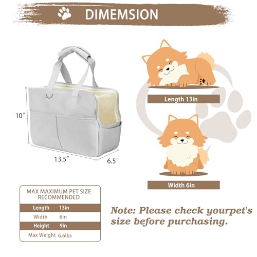 Fuxopo transportadoras para cães pequenos, transportadoras para cães pequenos, transportadoras para