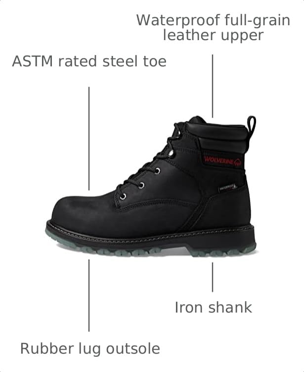 Image of Wolverine Men's Floorhand Lx Waterproof Work Boot
