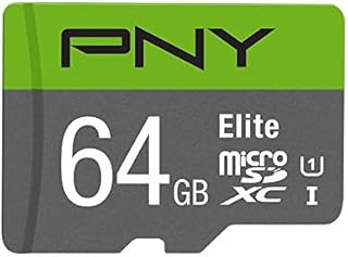 PNY Elite - Flash memory card - 64 GB - UHS-I U1 / Class10 - microSDXC UHS-I