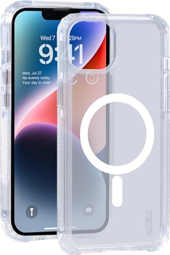 SoSkild Defend Maqnétique Coque pour iPhone 15 - Transparant