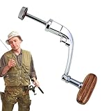 【Installation pratique】 : nous pouvons installer les poignées de moulinet de pêche facilement et simplement. Et aucun outil supplémentaire n’est requis. Vous pouvez donc l'utiliser en toute tranquillité.