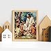 VNUIEHG Jesus Paint by Number, Jesus Tells Stories Paint by Numbers, Adult Painting by Number Kits on Canvas Color by Number Painting by Numbers, DIY Oil Paints Canvas Arts for Adults, 16x20 Inch