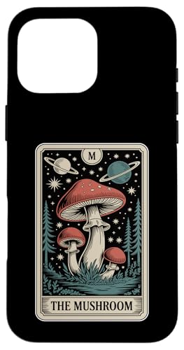 The Mushroom Tarot Card Cottagecore �ʔ����L�m�R���D�� �X�}�z�P�[�X iPhone 16 Pro Max �p
