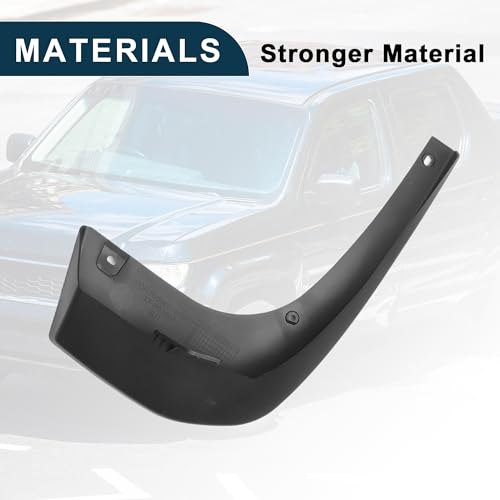 Image of Mud Flap Splash Guard for Honda Ridgeline 2017-2023 Durable | Front & Rear Side Mudflaps with Mount Accessor 1 Set