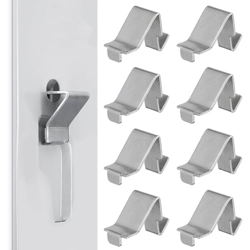 Clips de fixation en fer pour sécuriser les étagères de bibliothèque