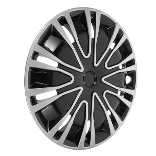 Cache-moyeu de roue automobile noir 15 pouces pour masquer la rouille et protéger vos jantes