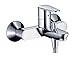 Produktbild Hansgrohe Wannenarmatur Talis Focus E2, 31642000, Einhandmischer für Wanne mit Keramikmischsystem, Rückflussverhinderer, QuickClean Luftsprudler, Boltic Griffverriegelung, Chrom, 09567 9