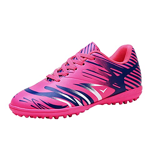 RNTOP Toddler Baby Little Boy Girl Outdoor Low-Top Training Non-Slip Shoes Sandals Football Soccer (Hot Pink, 5.5 M Big Kids)