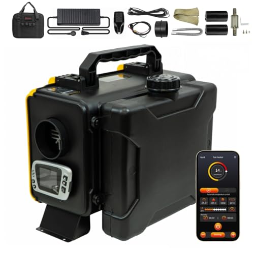 Image of Sunster HTB1 8KW Diesel Air Heater 12V 240V APP Altitude Mode for RV Boat