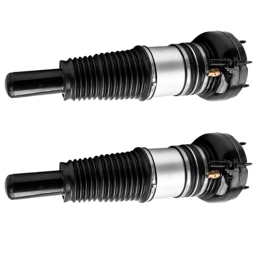 GYTTAK Sospensioni pneumatiche Montante Compatibile con Bentley per Mulsanne 2009-2019 Auto Sospensioni Pneumatiche Anteriori Ammortizzatore Ammortizzatore 1 Coppia 4H0616039 4H661603