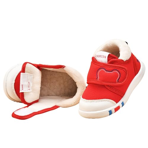 Infant Baby Sports Shoes Boys Girls Winter Warm Soft Sole Non Slip Shoes First Walking Shoes Slip on Shoes
