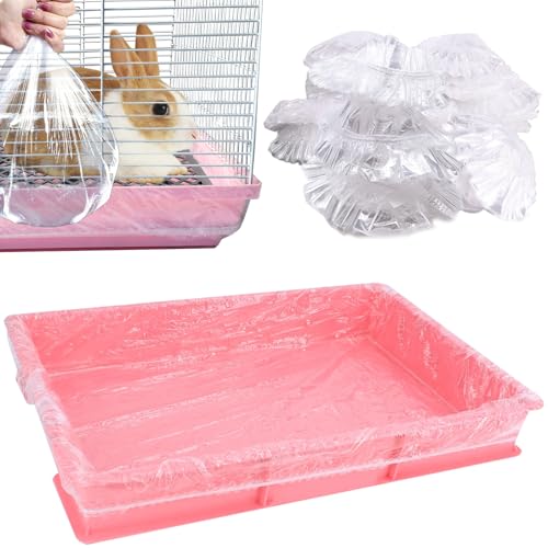 Tfwadmx 50PCS Disposable Rabbit Cage Liners, 27