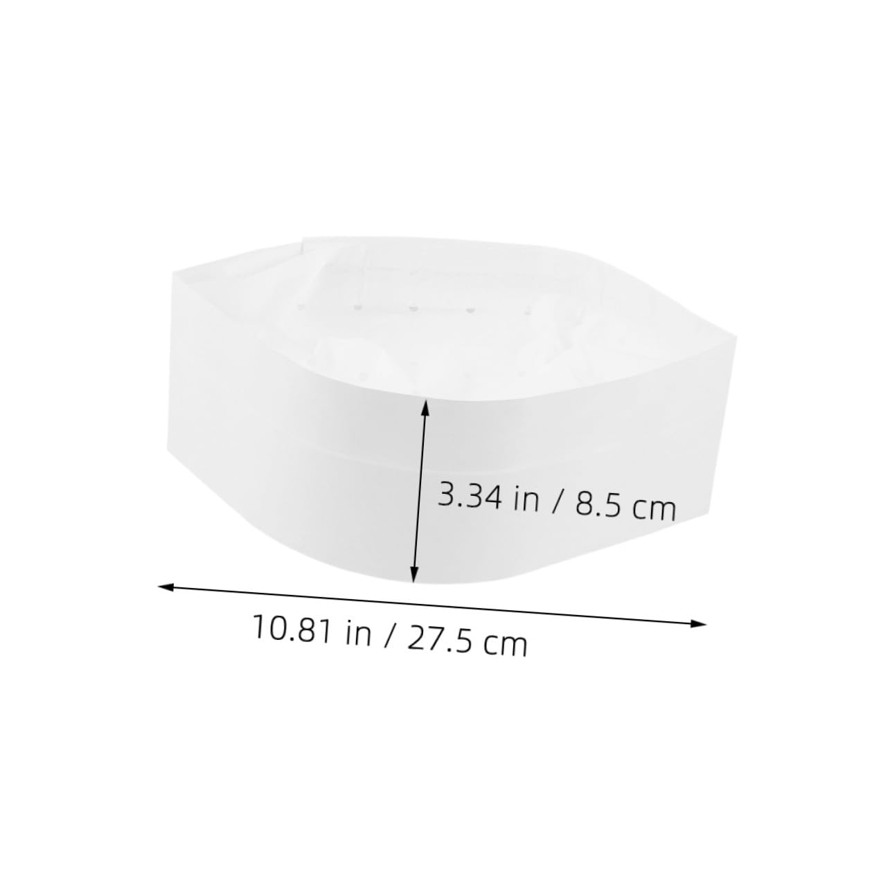 50 Piezas Sombreros de Chef Unisex Gorras Desechables para Cocina Profesional Material Transpirable y Resistente para Hombres y Mujeres Restaurantes