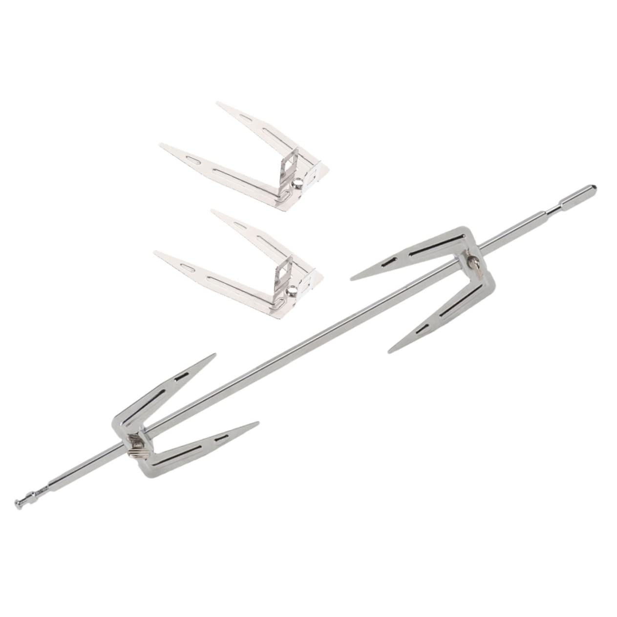Cabilock 1set Chicken Grill Forks Meat Rotisserie Tools for Air Fryer and Oven Cooking Bbq Accessories