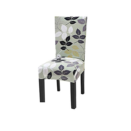 Funda elástica para silla de comedor, de Sonicee. Estampada. Para banquetes, fiestas, bodas y fiestas, 4