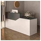CompactDesk - Moderne Kassenstation für Büros, Salons & Einzelhandelsräume, stilvolles Design (A1 R159, 9 x 60 x 99, 8 cm)