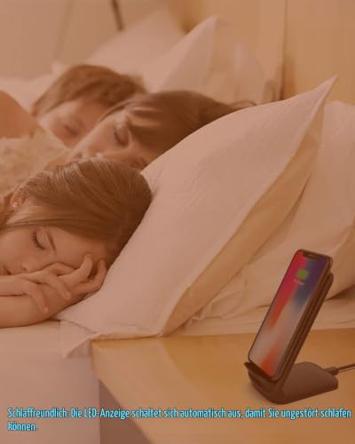 NANAMI Fast Wireless Charger, 15W Induktive Ladestation für Samsung – Ansicht 6