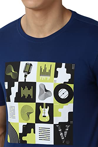 Image of Van Heusen Men's Cotton Slim Fit T-Shirt