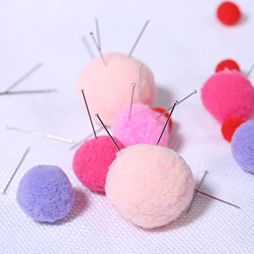 3000pcs 1 Inch Sewing Pins, Head Pins Fine Straight Satin Pin for Quilting Crochet Dressmaker Jewelry Crafts Sewing Projects